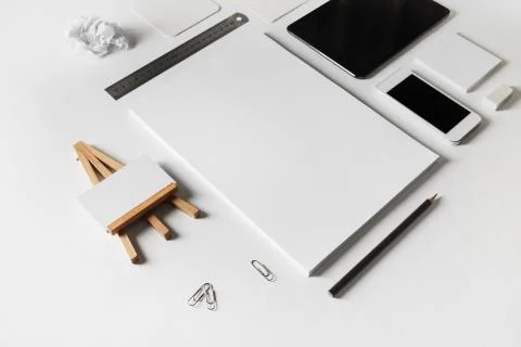 Corporate identity template Stock Photos