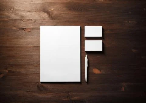 Corporate identity template Stock Photos