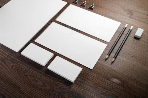 Corporate identity template Stock Photos