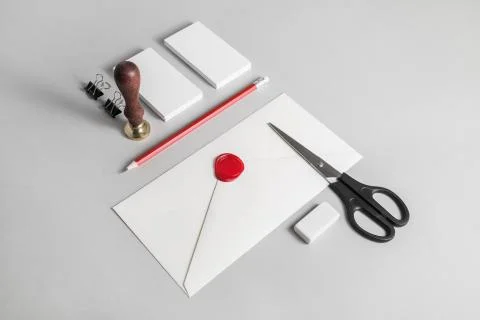 Corporate identity template Stock Photos