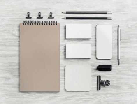Corporate identity template Stock Photos