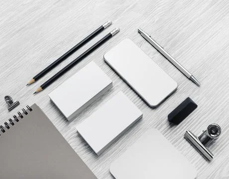 Corporate identity template Stock Photos