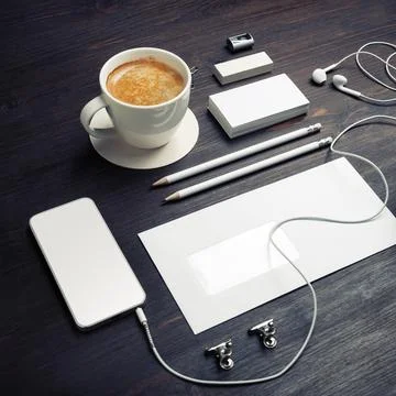 Corporate identity template Stock Photos
