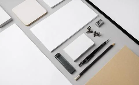Corporate identity template Stock Photos