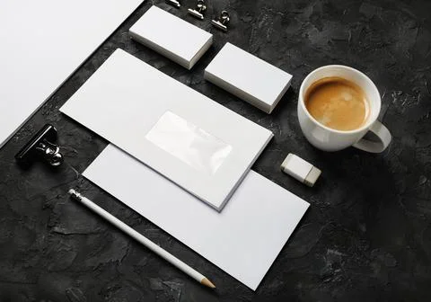 Corporate identity template Stock Photos