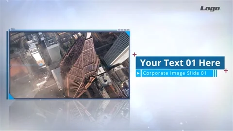 Corporate Image Slideshow After Effects素材