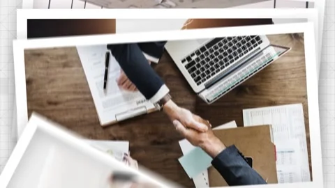 Corporate Logo - Photo Opener  After Effects	Stock