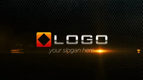 Corporate Logo Text Title 3D Shatter Particles Fire Light Reveal Animation Intro Stock After Effects