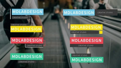 Corporate Lower Thirds Catálogo de After Effects