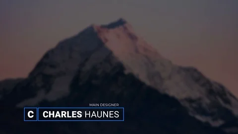 Corporate Lower Thirds Stock After Effects
