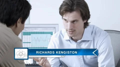 Corporate Lower Thrid After Effects stock