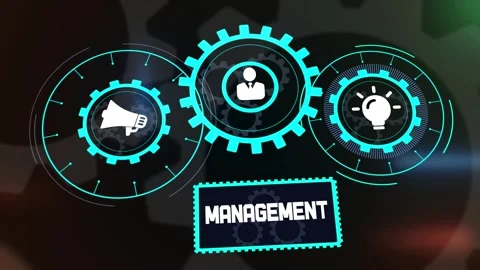 Corporate Management &amp; Teamwork with Digital Workflow for Growth Stock Footage 326091960