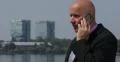 Corporate Manager Use Cell Phone Talking Business Associate Sales Negotiate 4k or 4k+ Resolution