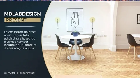 Corporate Minimal Slides After Effects stock