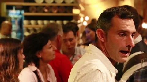 Corporate networking event Stock Footage 40901567