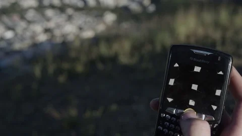 Corporate office executive using phone Stock Footage 81776344