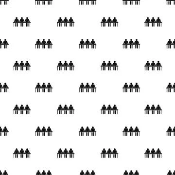 Corporate pattern seamless Stock Illustration