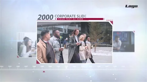 Corporate Photo Slideshow  After Effects	Stock