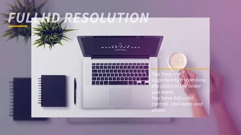 Corporate Presentation After Effects stock