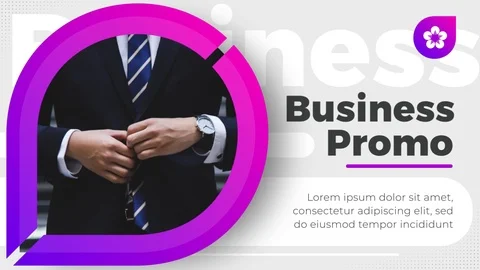 Corporate Presentation Business Promo After Effects stock
