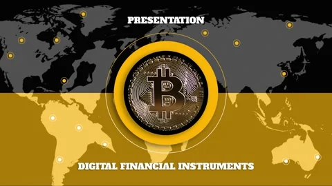 Corporate Presentation Cryptocurrency Infographic After Effects stock