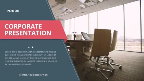 Corporate Presentation Promo After Effects素材