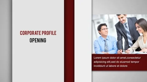 download template after effect company profile