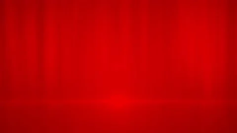 Corporate red abstract soft light curtain background Stock Footage 201017650