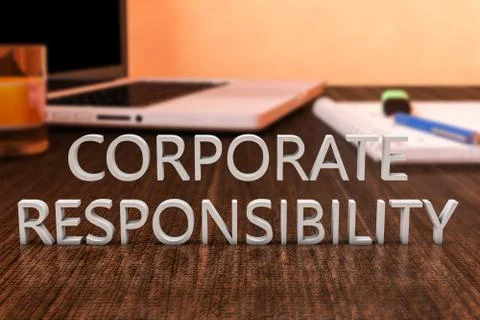 Corporate Responsibility Stock Illustration