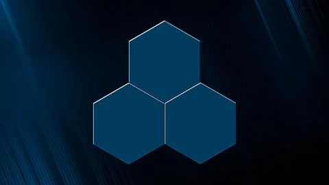 Corporate Shaped Background for Compositing Stock Illustration