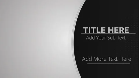 Corporate Slide With Text Stock After Effects