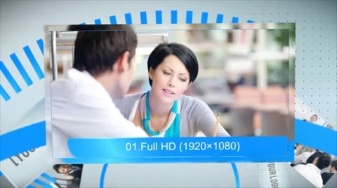 Corporate Slideshow Modèle After Effects