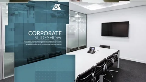 Corporate Slideshow After Effects素材