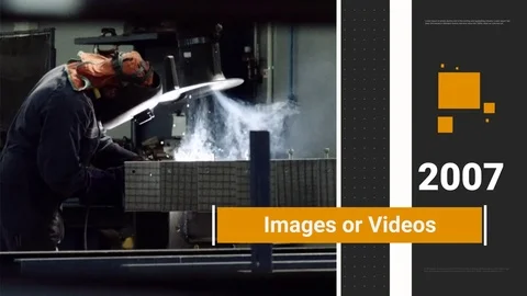 Corporate Slideshow - Tec Business After Effects stock