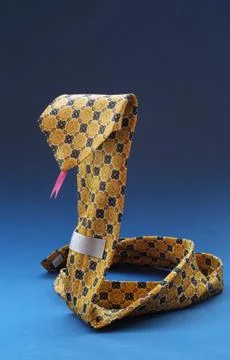 Corporate snake Stock Illustration