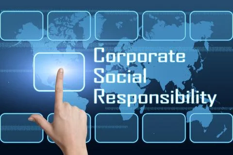 Corporate social responsibility Stock Illustration