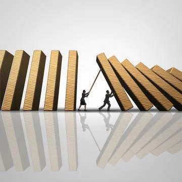 Corporate Solution Stock Illustration