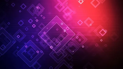 Corporate Square Shapes Stock Footage 92334970