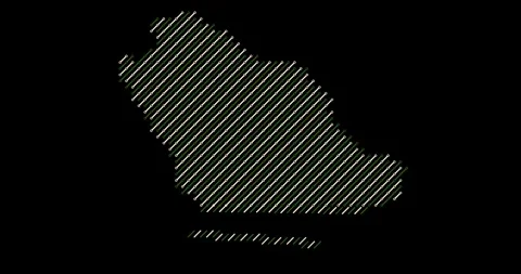 Corporate Striped Background Rwanda Map Reveal Stock Footage 324822665