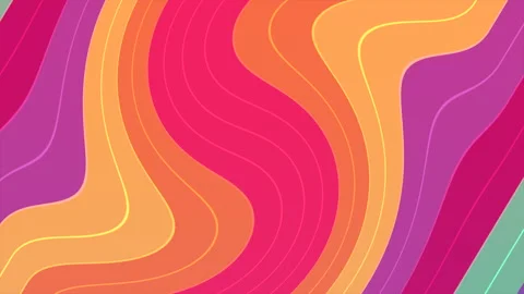 Corporate style with colorful waves pattern Stock Footage 171303153