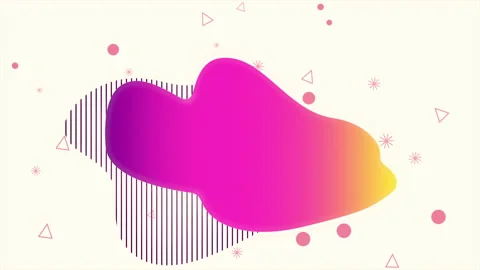 Corporate style with gradient purple liquid pattern Stock Footage 168050715