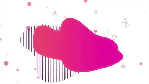 Corporate style with gradient red liquid pattern Stock Footage 170289069