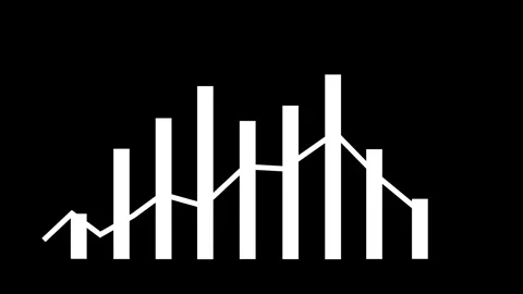 Corporate Success Visualized Through Animated Business Growth Bar Chart wit.. Stock-Footage 317643373