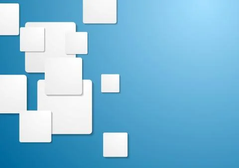 Corporate tech background with squares イラスト素材