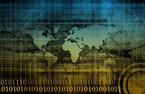 Corporate technology Stock Illustration