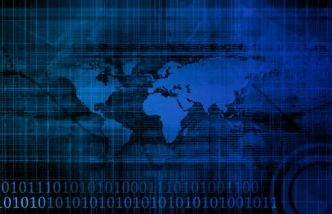 Corporate technology Stock Illustration