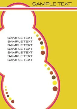 Corporate template cover background vector illustration Stock Illustration