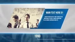 Corporate Timeline Slideshow Presentation & Business Commercial Intros Stock After Effects