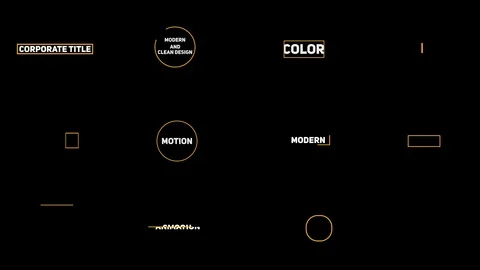 Corporate Title Stock After Effects