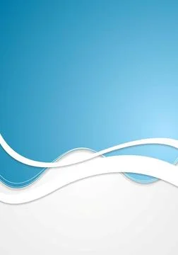 Corporate vector background with waves Corporate abstract background with ... Foto stock